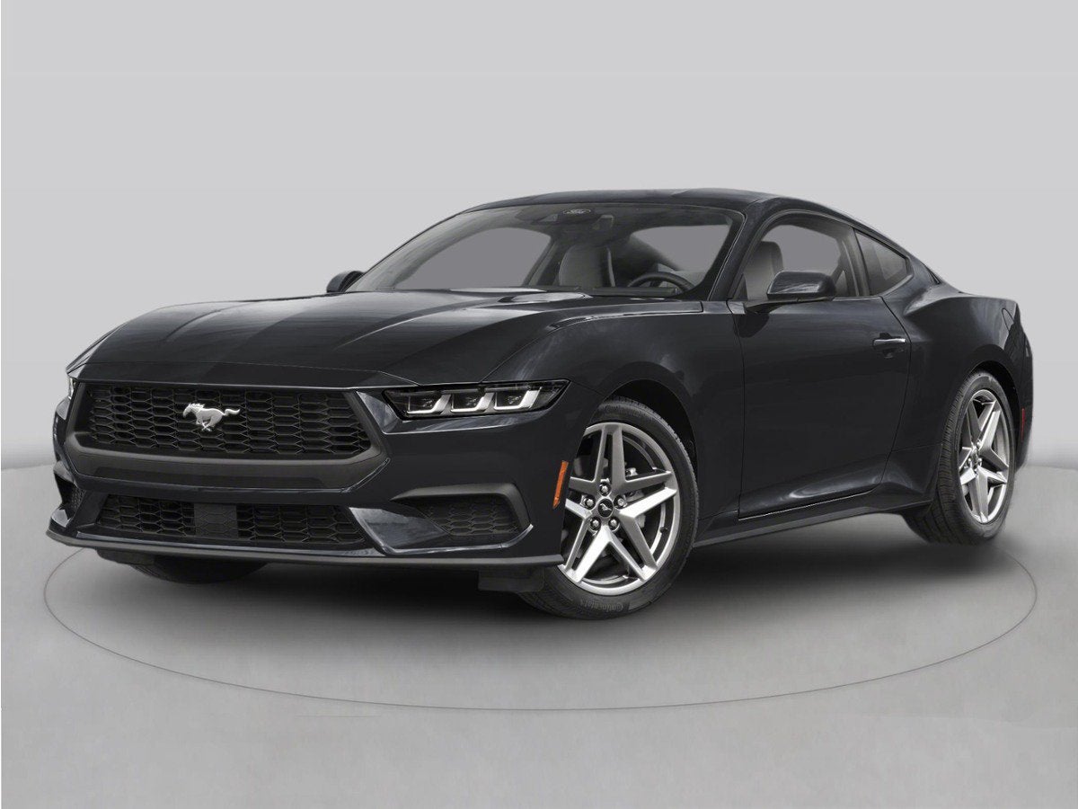 Red 2025 Ford Mustang Coupe Rear-Wheel Drive 6-Speed Manual
