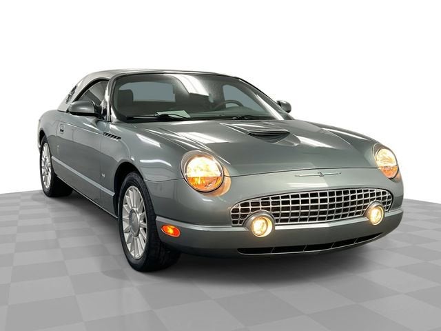 Green 2004 Ford Thunderbird Convertible Rear-Wheel Drive Automatic