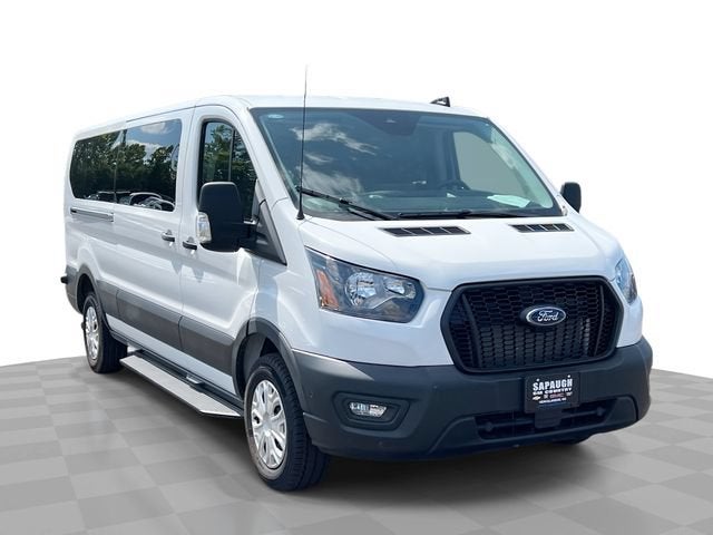 White 2024 Ford Transit Passenger Van Rear-Wheel Drive Automatic