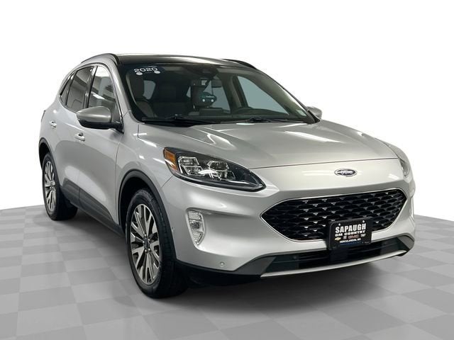 Silver 2020 Ford Escape SUV / Crossover All-Wheel Drive Automatic