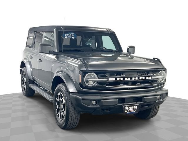 Gray 2024 Ford Bronco SUV / Crossover Four-Wheel Drive Automatic