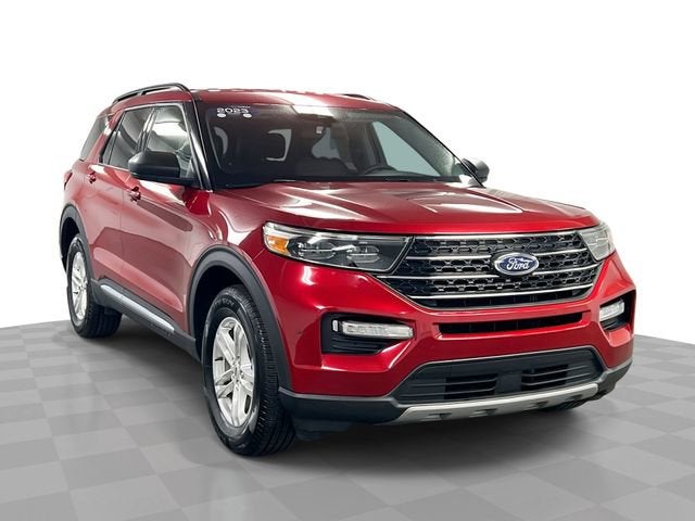 Red 2023 Ford Explorer SUV / Crossover All-Wheel Drive Automatic