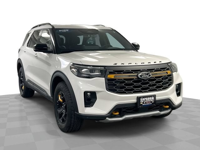 White 2026 Ford Explorer SUV / Crossover All-Wheel Drive Automatic
