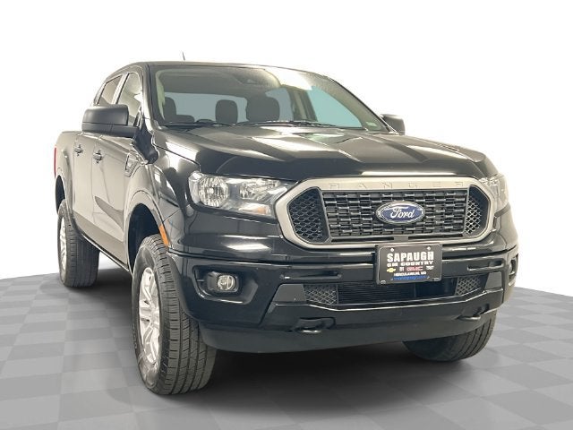 Black 2021 Ford Ranger Pickup Truck Four-Wheel Drive Automatic