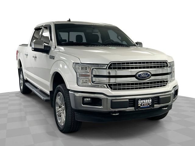 White 2020 Ford F-150 Pickup Truck Four-Wheel Drive Automatic