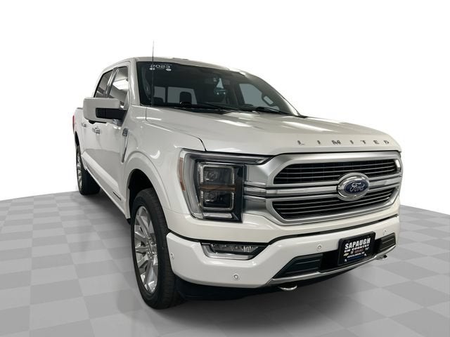 White 2023 Ford F-150 Pickup Truck Four-Wheel Drive Automatic