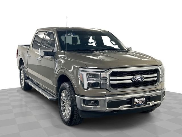 Gray 2025 Ford F-150 Pickup Truck Four-Wheel Drive Automatic