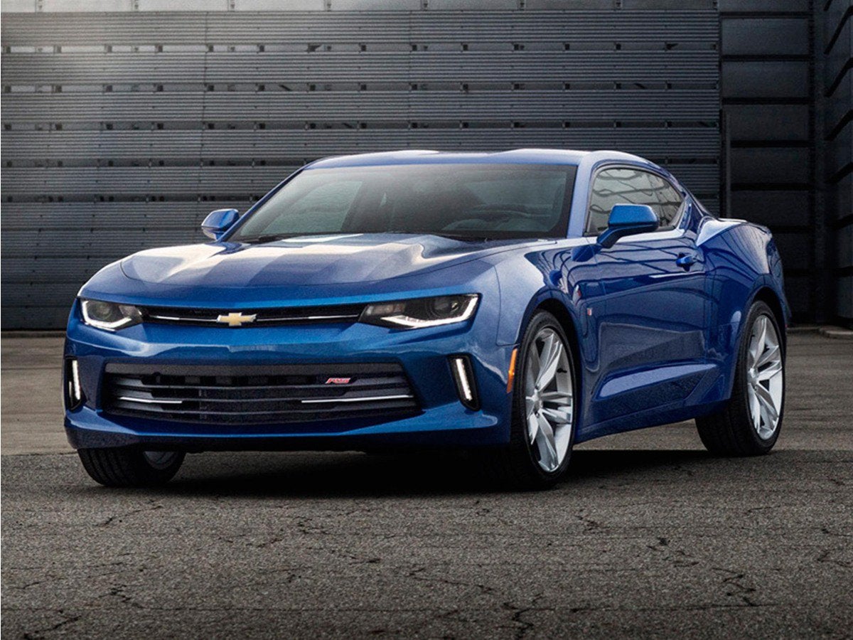 Hyper Blue Metallic 2017 Chevrolet Camaro Coupe Rear-Wheel Drive Automatic