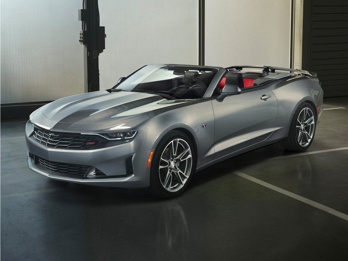Sharkskin Metallic 2023 Chevrolet Camaro Convertible Rear-Wheel Drive Manual