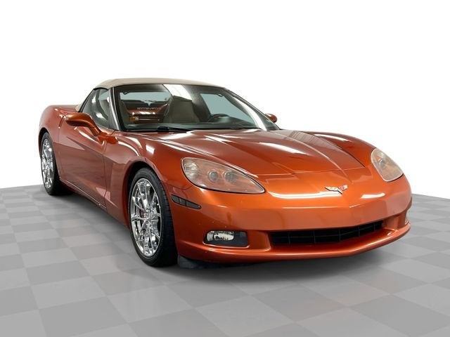 Daytona Sunset Orange Met 2006 Chevrolet Corvette Convertible Rear-Wheel Drive Automatic