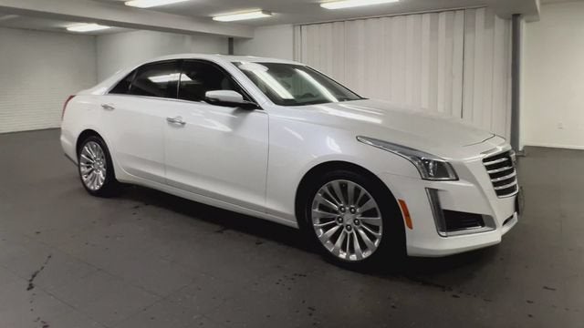 White 2018 Cadillac CTS Sedan All-Wheel Drive Automatic