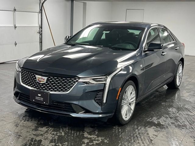 Deep Space Metallic 2026 Cadillac CT4 Premium Luxury AWD Sedan All-Wheel Drive Automatic