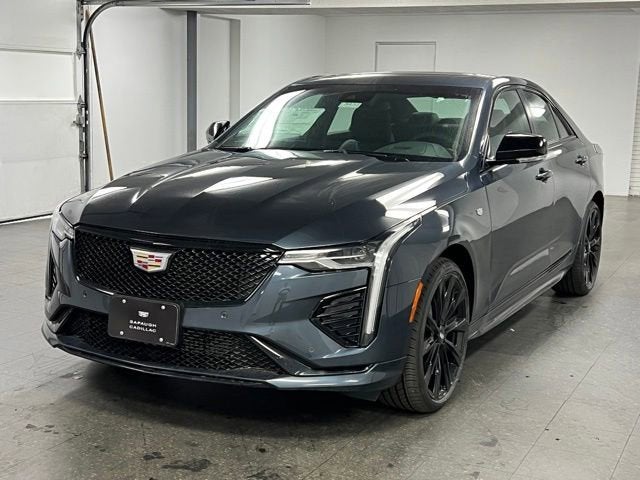 Deep Space Metallic 2026 Cadillac CT4 Sport AWD Sedan All-Wheel Drive Automatic