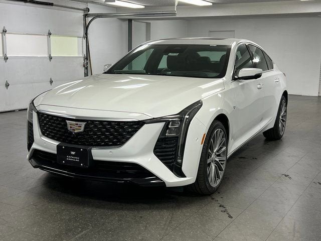 Summit White 2026 Cadillac CT5 Premium Luxury AWD Sedan All-Wheel Drive Automatic