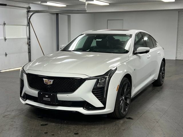 Summit White 2026 Cadillac CT5 Sport AWD Sedan All-Wheel Drive Automatic