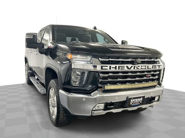 Black 2021 Chevrolet Silverado 2500HD Pickup Truck Four-Wheel Drive Automatic