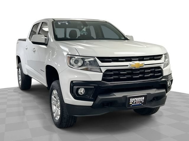 Summit White 2022 Chevrolet Colorado Pickup Truck Four-Wheel Drive Automatic