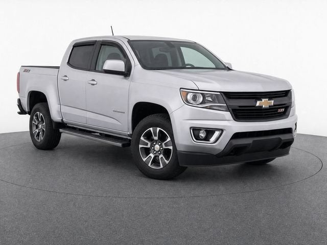 Silver Ice Metallic 2020 Chevrolet Colorado Pickup Truck Four-Wheel Drive Automatic