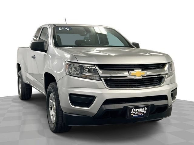 Silver Ice Metallic 2016 Chevrolet Colorado Pickup Truck Four-Wheel Drive Automatic