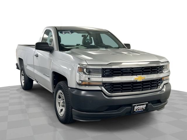 Silver Ice Metallic 2016 Chevrolet Silverado 1500 Pickup Truck 4X2 Automatic