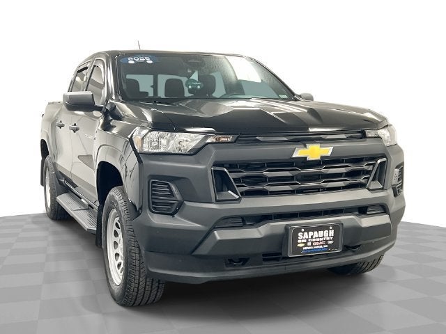 Black 2025 Chevrolet Colorado Pickup Truck Four-Wheel Drive Automatic