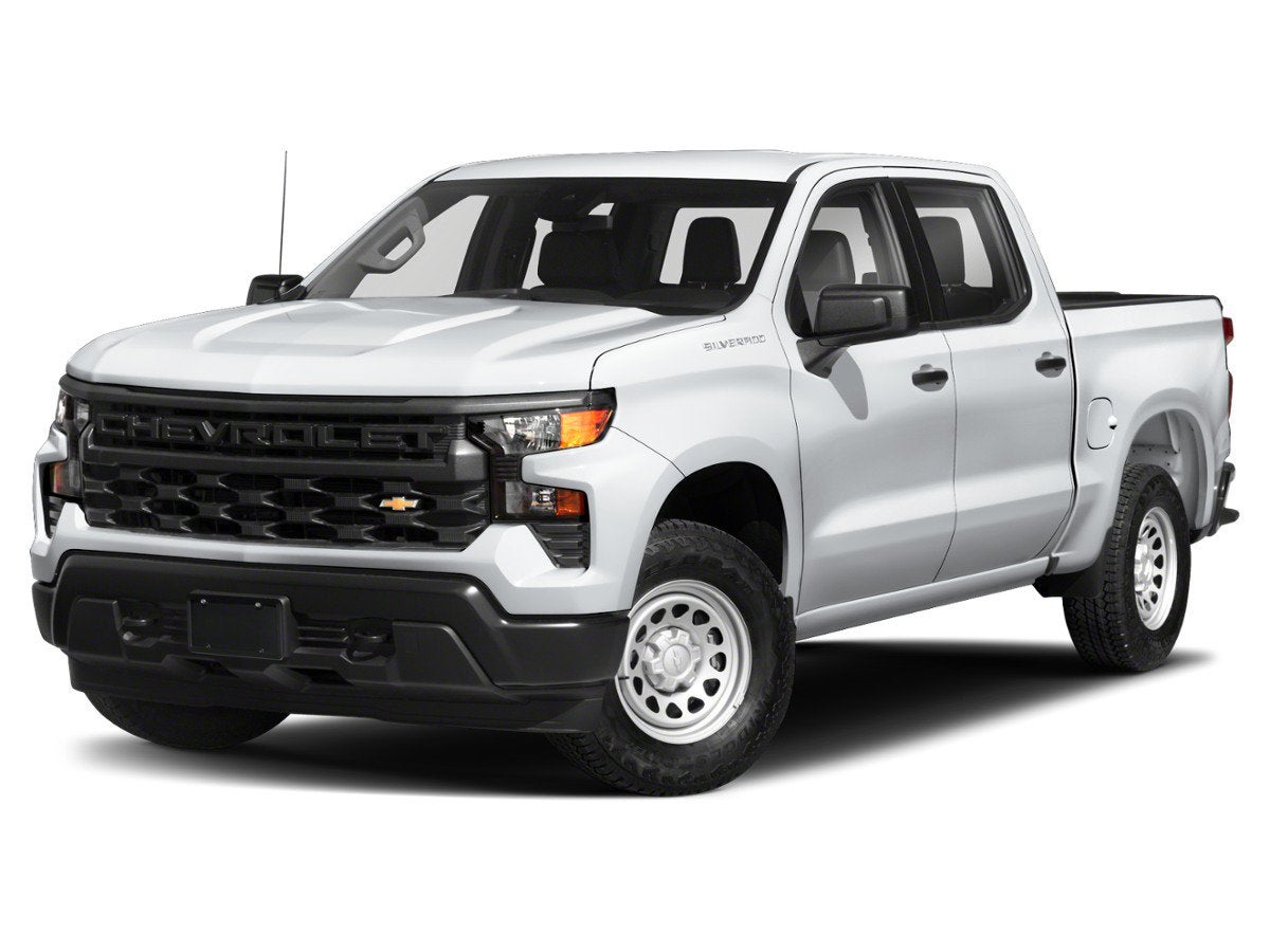 Black 2023 Chevrolet Silverado 1500 Pickup Truck Four-Wheel Drive Automatic