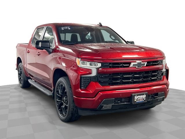 Radiant Red Tintcoat 2024 Chevrolet Silverado 1500 Pickup Truck Four-Wheel Drive Automatic