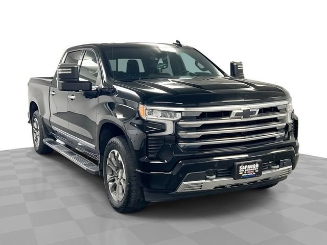 Black 2024 Chevrolet Silverado 1500 Pickup Truck Four-Wheel Drive Automatic