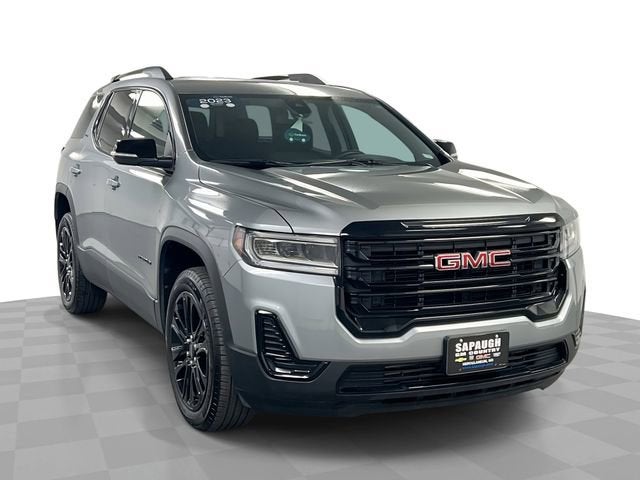 Sterling Metallic 2023 GMC Acadia SUV / Crossover Front-Wheel Drive Automatic
