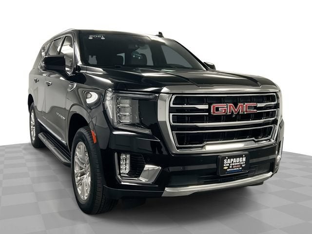 Onyx Black 2021 GMC Yukon SUV / Crossover Four-Wheel Drive Automatic