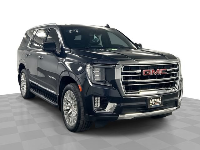 Titanium Rush Metallic 2023 GMC Yukon SUV / Crossover Four-Wheel Drive Automatic