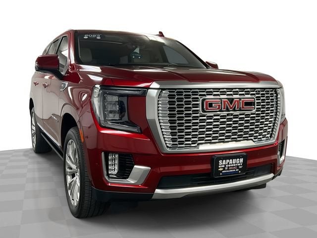 Volcanic Red Tintcoat 2023 GMC Yukon SUV / Crossover Four-Wheel Drive Automatic