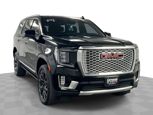 Onyx Black 2023 GMC Yukon Denali 4WD SUV / Crossover Four-Wheel Drive Automatic