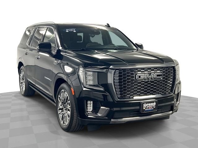 Onyx Black 2024 GMC Yukon SUV / Crossover Four-Wheel Drive Automatic