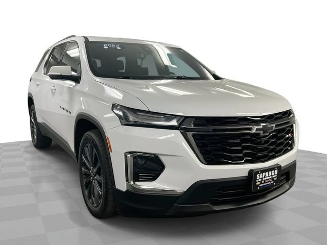 Summit White 2023 Chevrolet Traverse SUV / Crossover Four-Wheel Drive Automatic