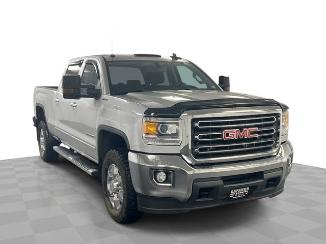 Quicksilver Metallic 2016 GMC Sierra 2500HD Pickup Truck Four-Wheel Drive Automatic
