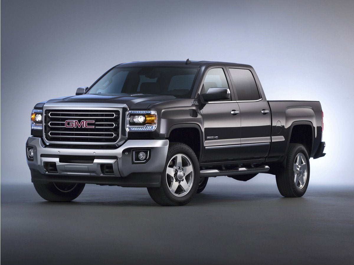 Emerald Green Metallic 2015 GMC Sierra 2500HD Pickup Truck Four-Wheel Drive Automatic
