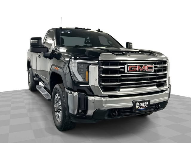 Onyx Black 2025 GMC Sierra 3500HD Pickup Truck Four-Wheel Drive Automatic