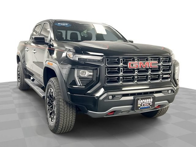 Onyx Black 2026 GMC Canyon Pickup Truck Four-Wheel Drive Automatic