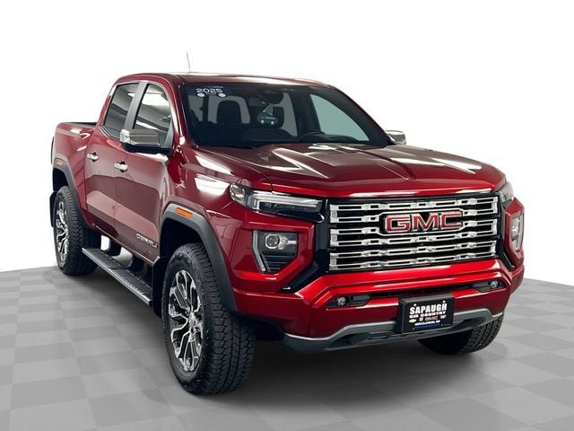 Volcanic Red Tintcoat 2025 GMC Canyon Pickup Truck Four-Wheel Drive Automatic