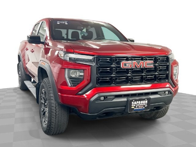 Volcanic Red Tintcoat 2024 GMC Canyon Pickup Truck Four-Wheel Drive Automatic