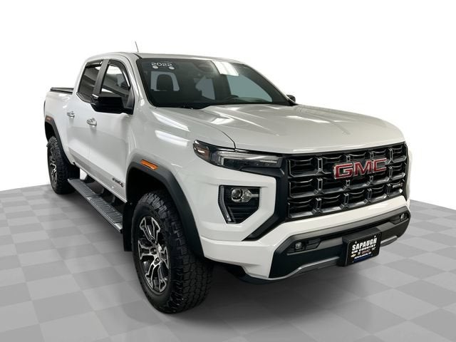 Summit White 2023 GMC Canyon Pickup Truck Four-Wheel Drive Automatic