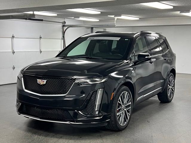 Stellar Black Metallic 2023 Cadillac XT6 Sport AWD SUV / Crossover Four-Wheel Drive Automatic