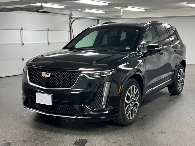 Stellar Black Metallic 2023 Cadillac XT6 Sport AWD SUV / Crossover Four-Wheel Drive Automatic
