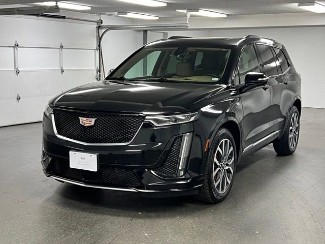 Stellar Black Metallic 2024 Cadillac XT6 Sport AWD SUV / Crossover Four-Wheel Drive Automatic