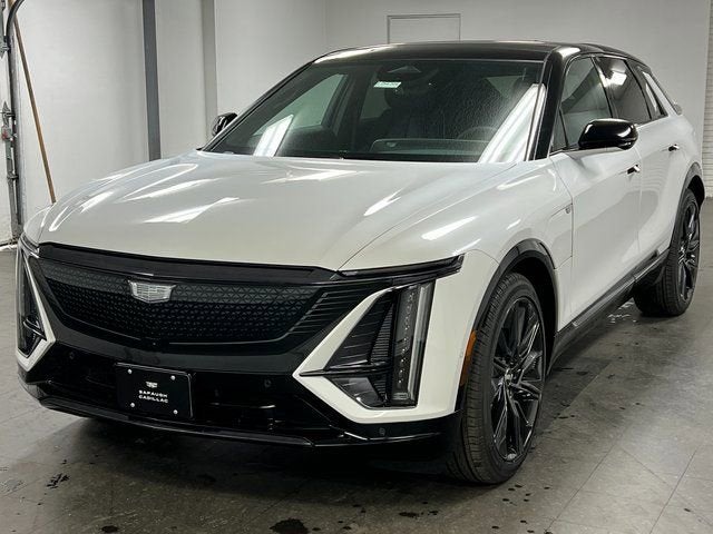 Crystal White Tricoat 2025 Cadillac LYRIQ SUV / Crossover All-Wheel Drive Automatic