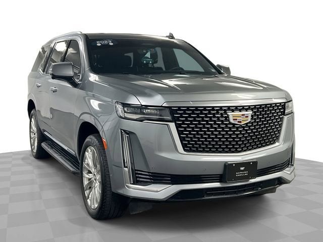Argent Silver Metallic 2023 Cadillac Escalade SUV / Crossover Four-Wheel Drive Automatic