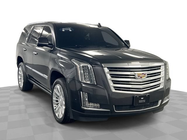 Dark Granite Metallic 2018 Cadillac Escalade SUV / Crossover Four-Wheel Drive Automatic