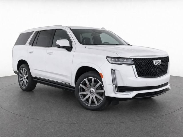 Crystal White Tricoat 2024 Cadillac Escalade SUV / Crossover Four-Wheel Drive Automatic