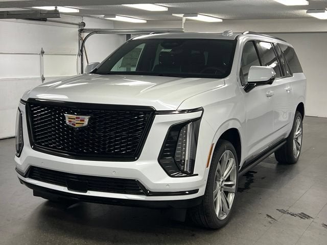 Vibrant White Tricoat 2026 Cadillac Escalade ESV SUV / Crossover Four-Wheel Drive Automatic